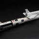 A model of a concept by North American Rockwell for a shuttle with an expendable booster (National Air and Space Museum)